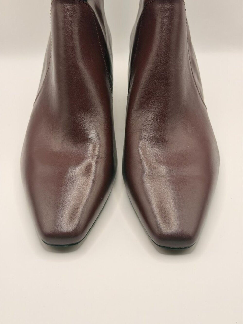 Madewell Womens The Dimes Turkish Coffee Leather Kitten-Heel Boot Sz 11 - Picture 3 of 8